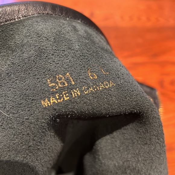 Roots black leather knee high boots - Picture 5 of 5